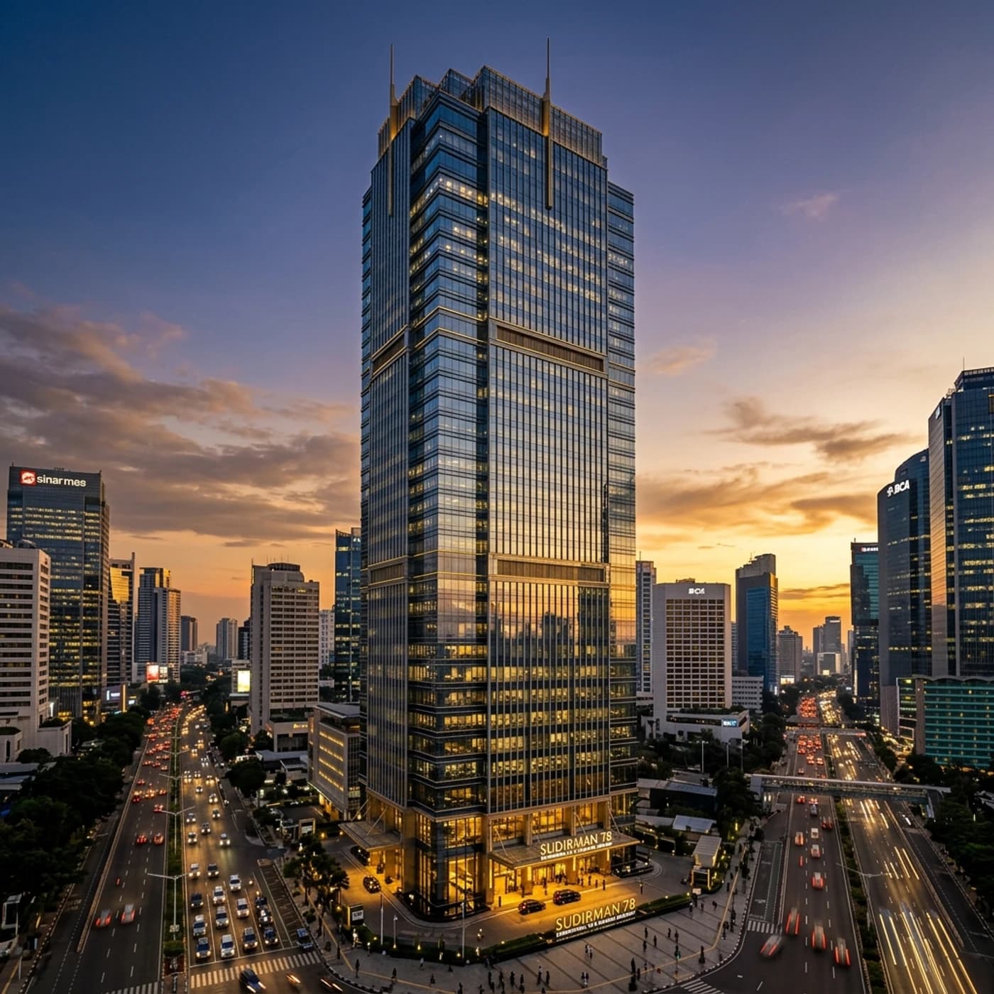 MYTAX Indonesia office location at Sudirman 78, Jakarta